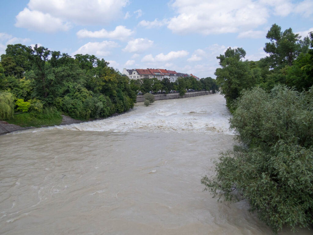 Isar-Hochwasser 2021