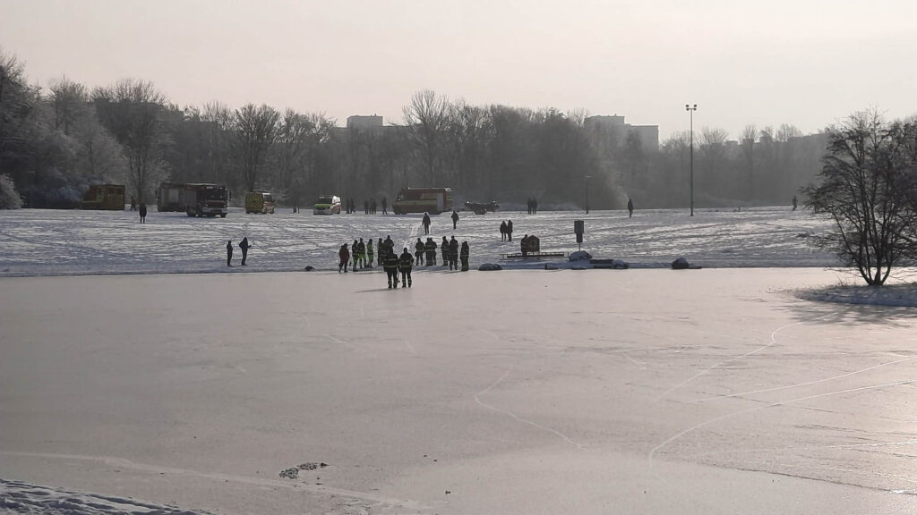 Eiseinbruch Ostpark Übung