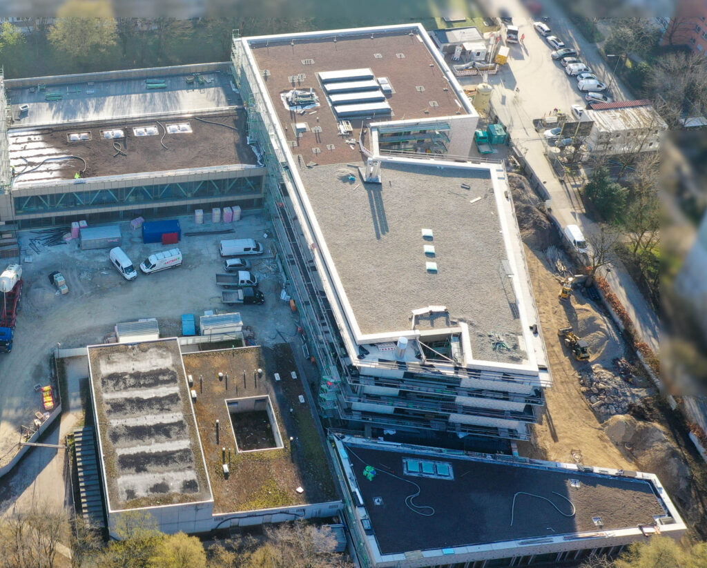 Grundschule am Strehleranger – Drohnenaufnahme