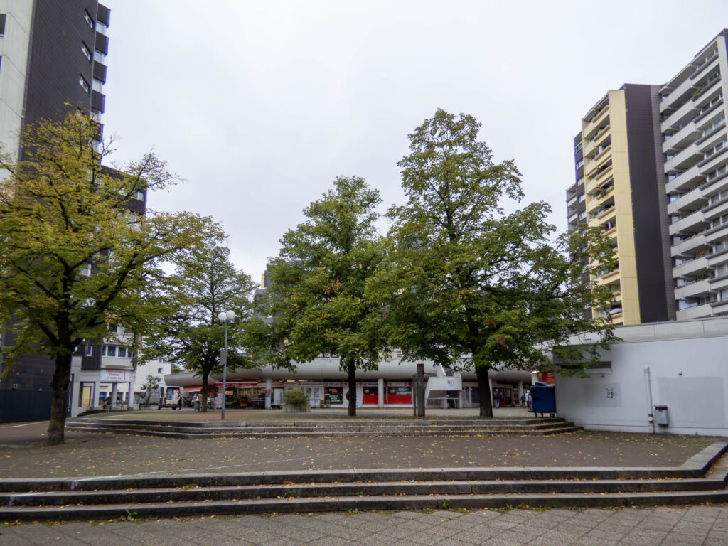 Telefonsäule im Marx-Zentrum außer Betrieb
