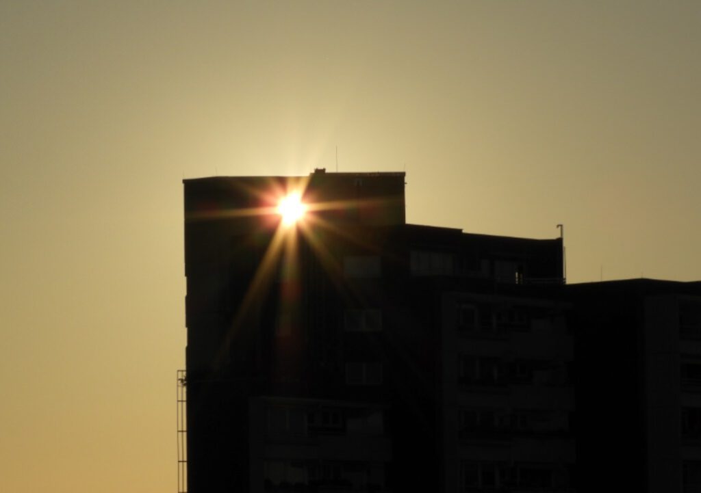Marx-Zentrum Sonnenaufgang
