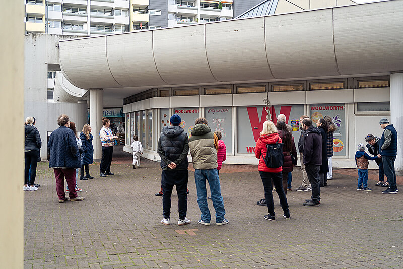 Schaufenstermalerei Marx-Zentrum