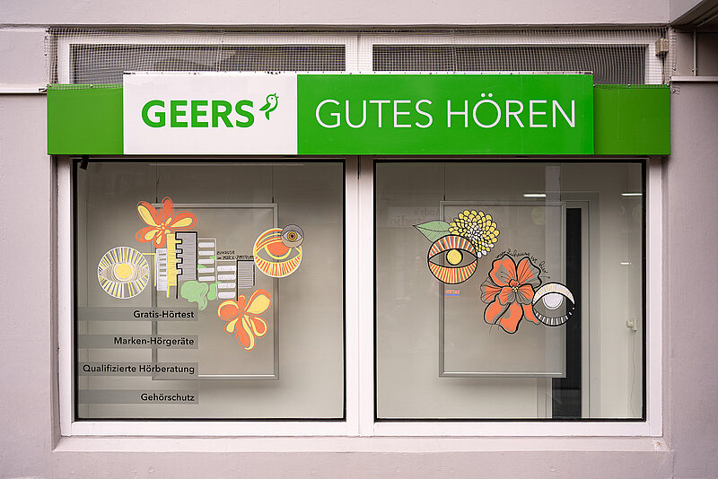 Schaufenstermalerei Marx-Zentrum