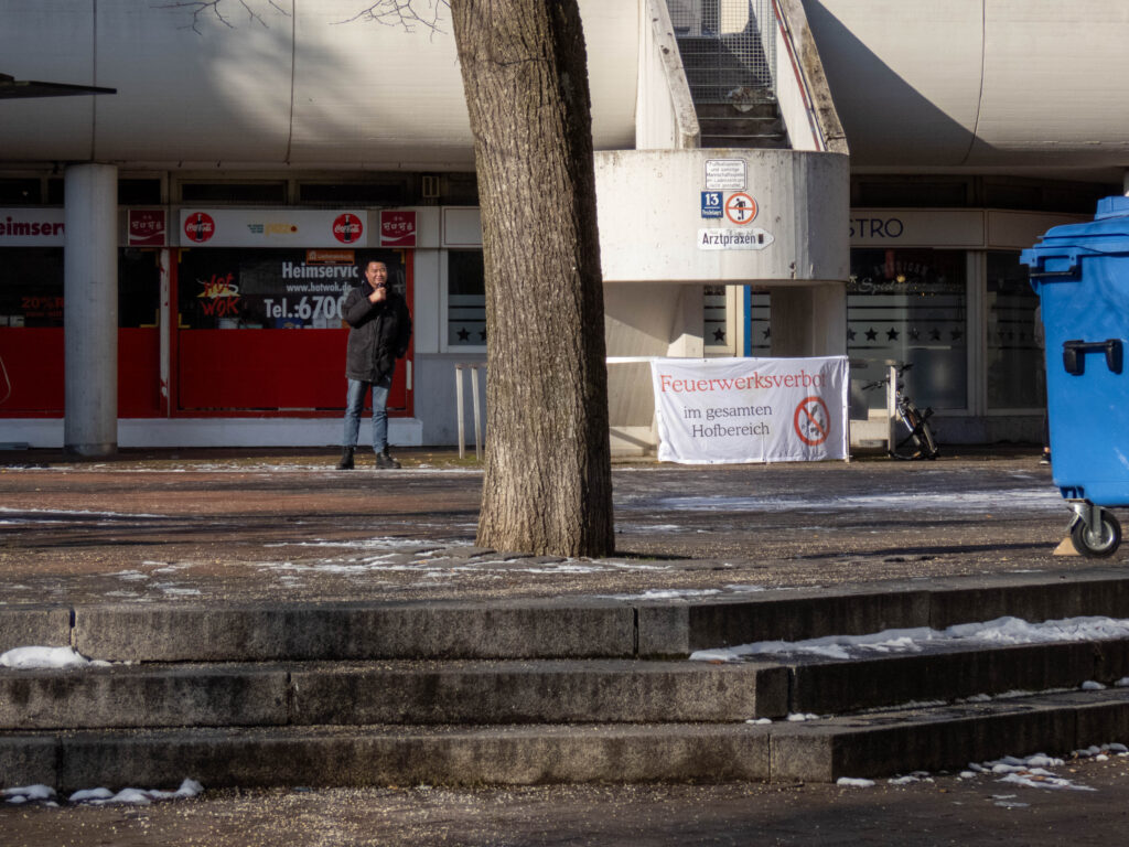 Feuerwerksverbot im Marx-Zentrum