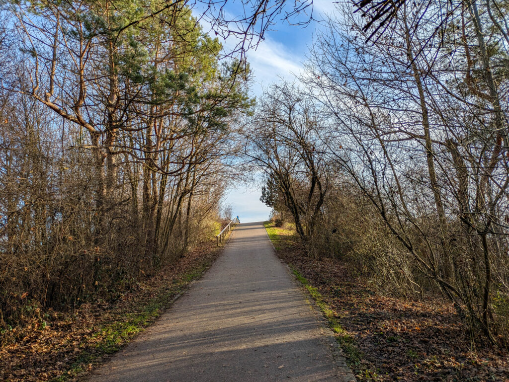 Mit dem Mietroller zum Ostpark