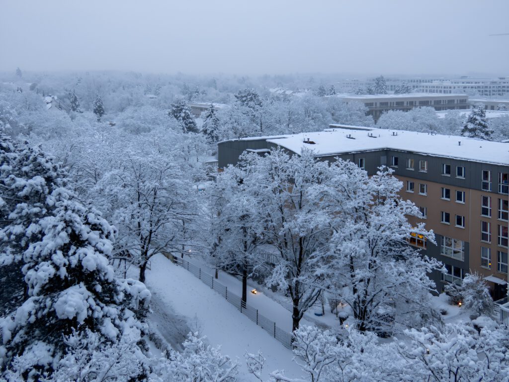 Schnee Ende Februar 2026