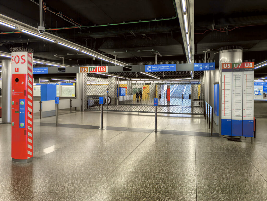 U-Bahn: Warnstreik Neuperlach Zentrum