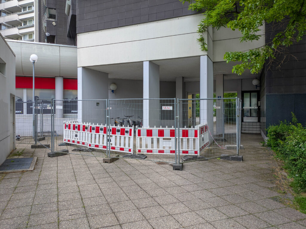 Marx-Zentrum: Engstellen