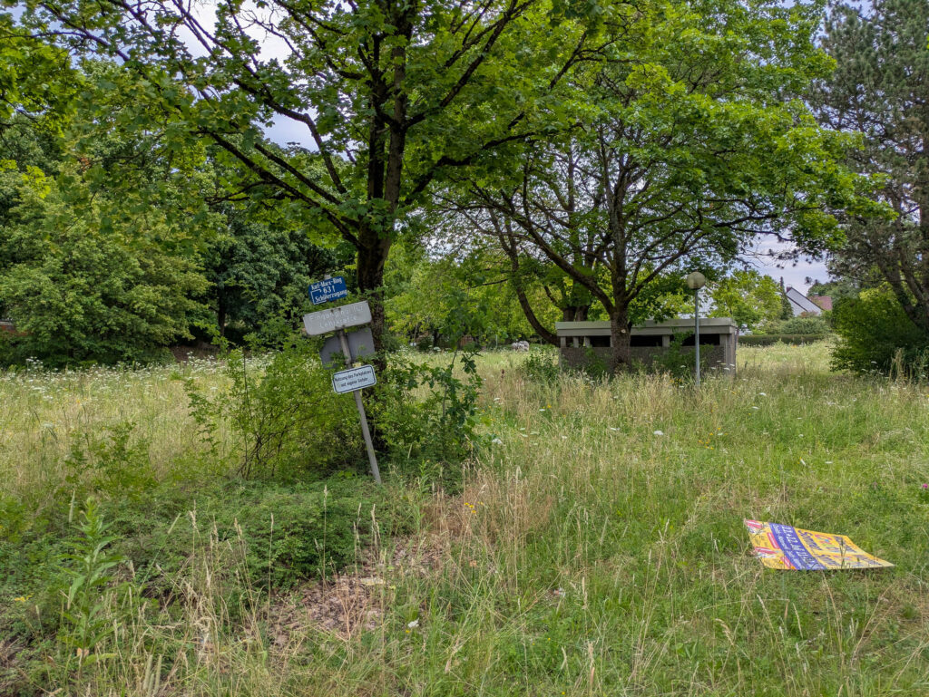 Biotop neben Grundschule Karl-Marx-Ring