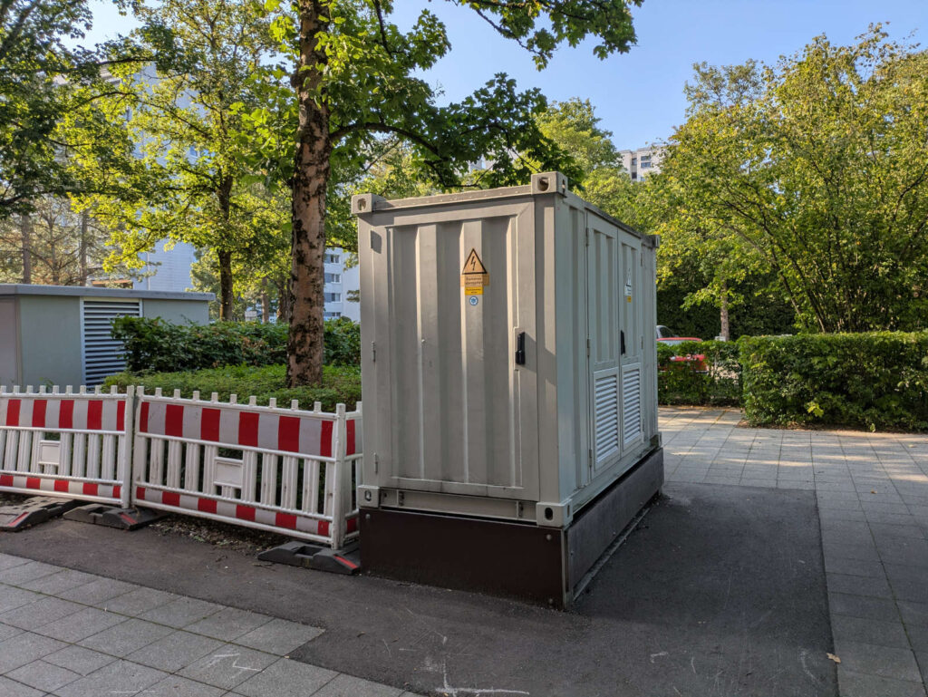 Neues Trafohäuschen Annette-Kolb-Anger